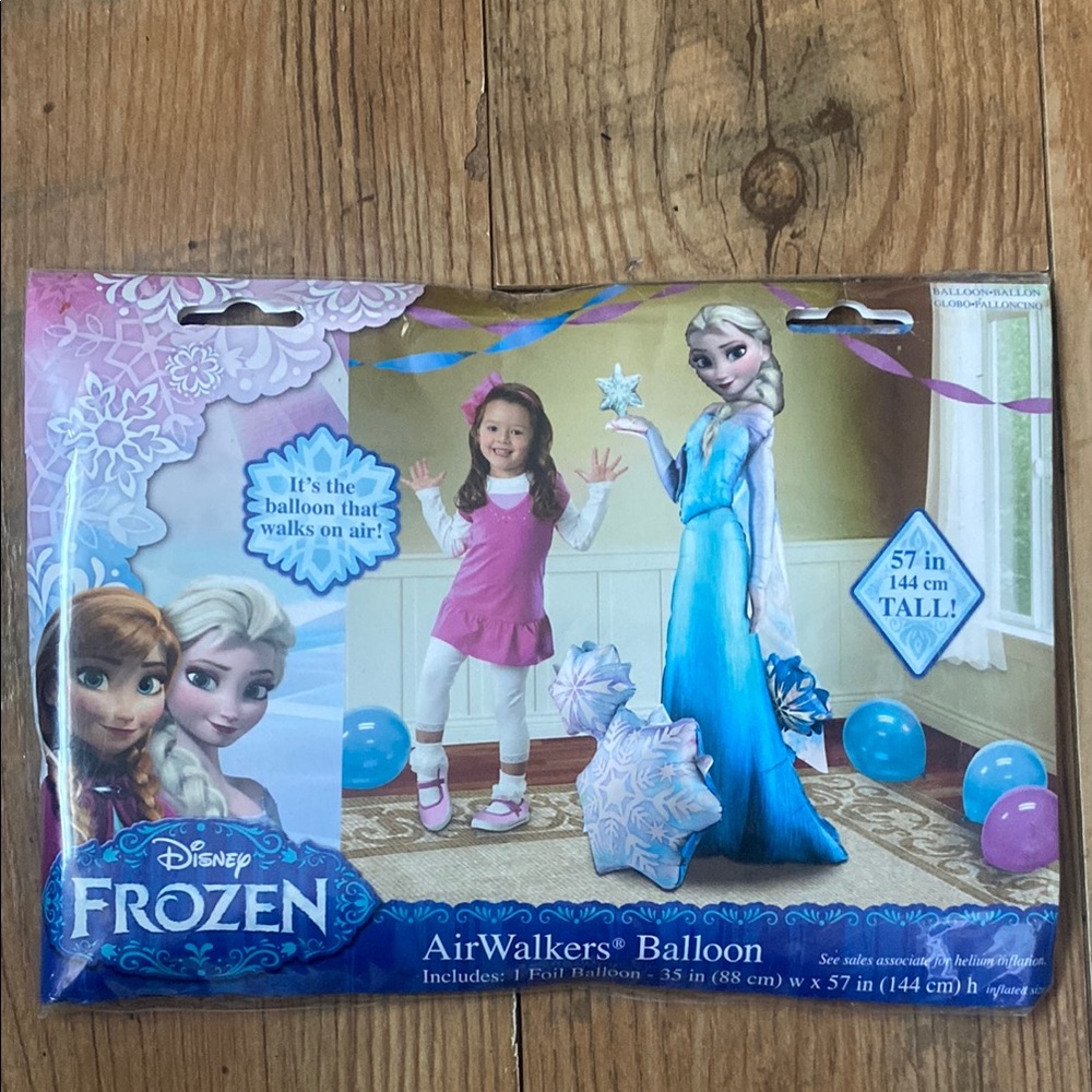 Anagram Frozen Elsa AirWalker 57" Birthday Party Jumbo Balloon Decoration